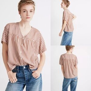 Madewell v neck top